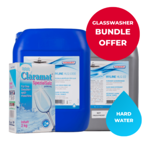 Glass Washer Hard Water Bundle 10ltr